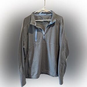 Men's Gray Quarter-Zip Jacket zero restriction tour series